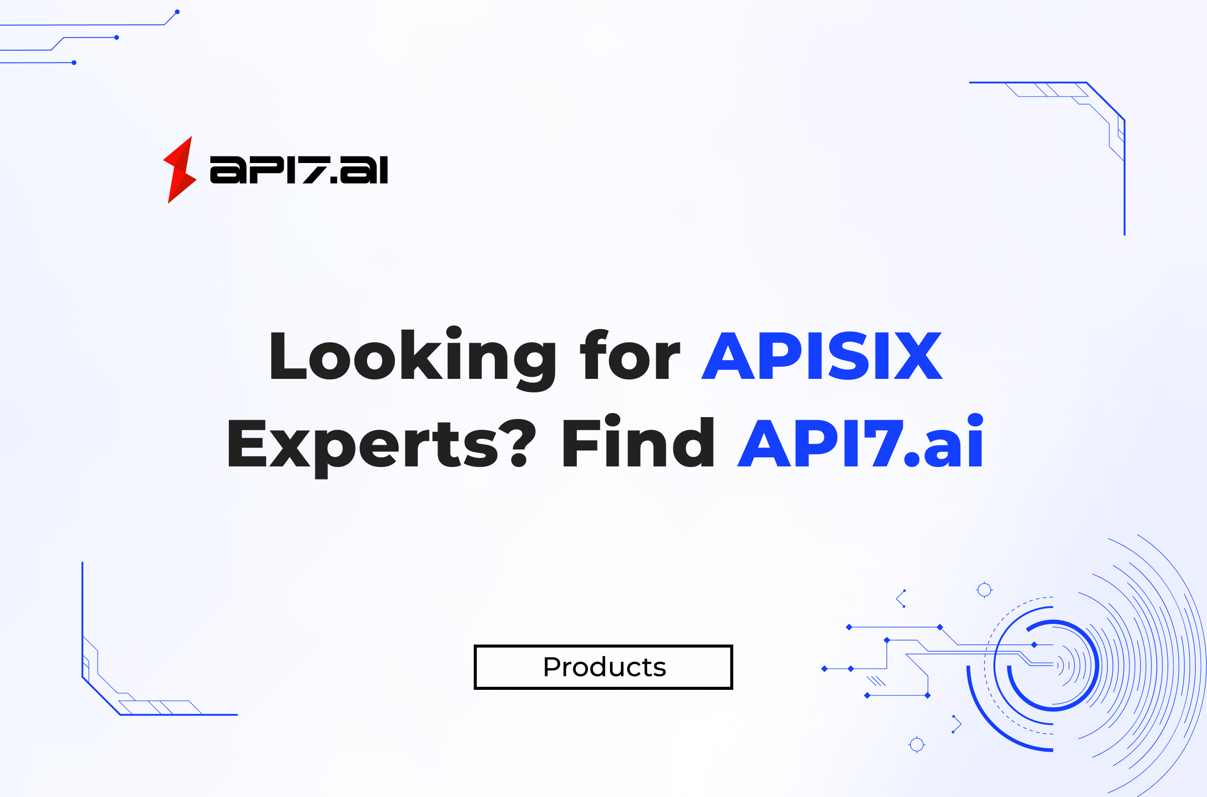 Looking for APISIX Experts? Find API7.ai - API7.ai